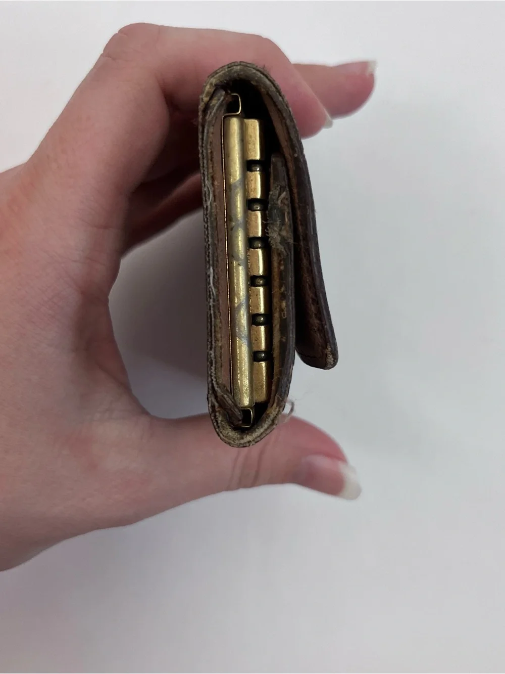 Louis Vuitton Monogram Multicles 6 Key Holder Key Case Wallet Brown Canvas LV